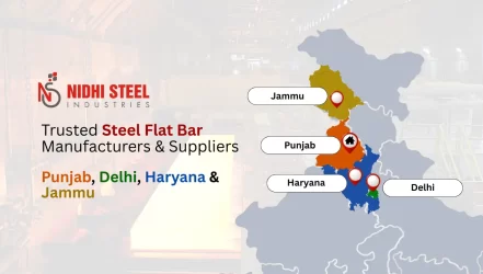 Steel Flat Bar Supplier in Punjab, Haryana & Jammu