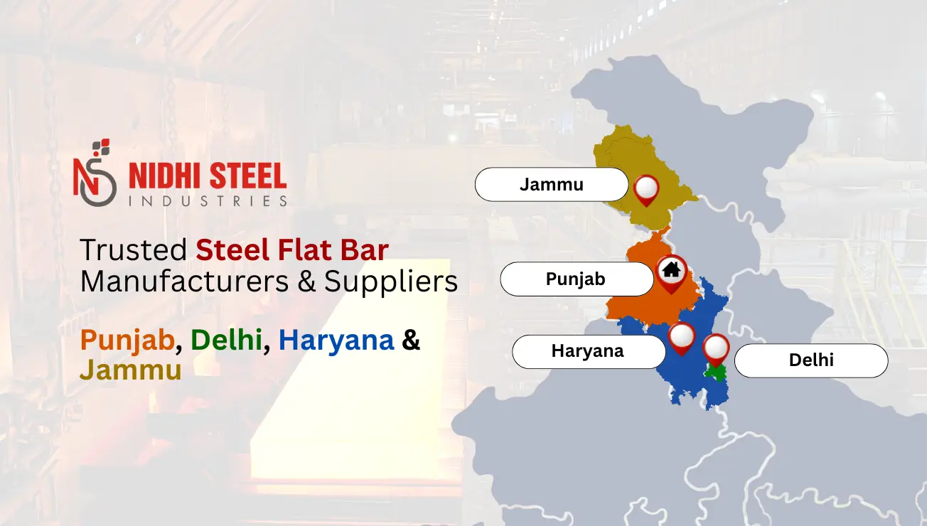 Steel Flat Bar Supplier in Punjab, Haryana & Jammu